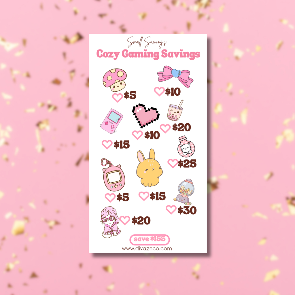 Cozy Gaming Savings Challenge