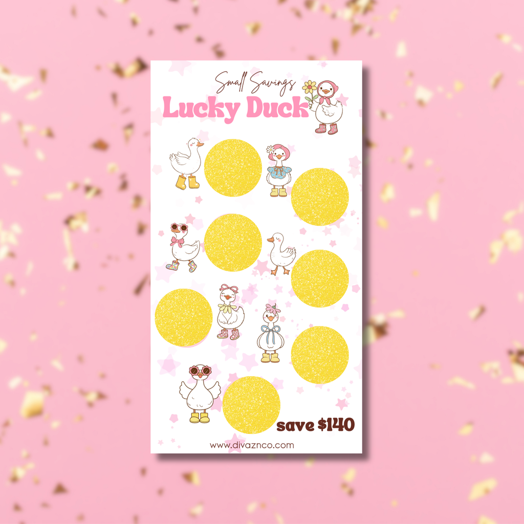 Lucky Duck Scratch and Save Savings Challenge