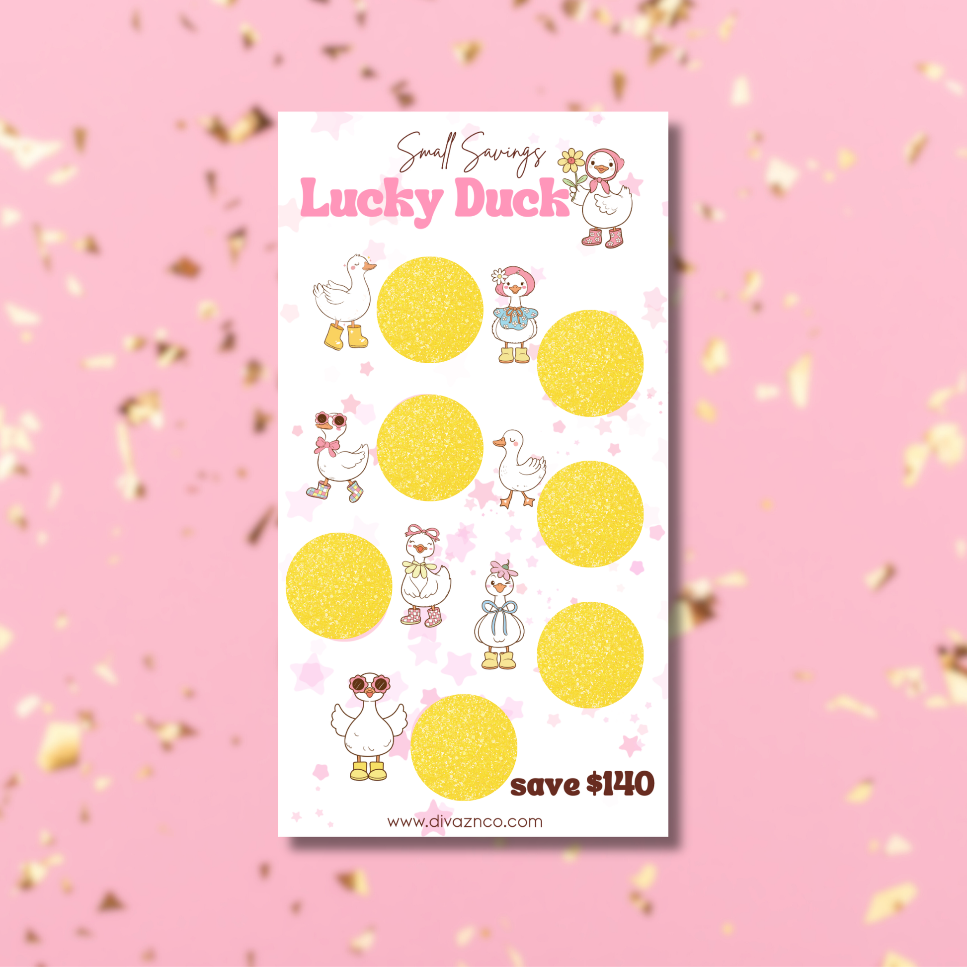 Lucky Duck Scratch and Save Savings Challenge
